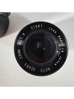 Sears Auto 28mm f2.8 JAPAN Wide Prime Lens W/Case